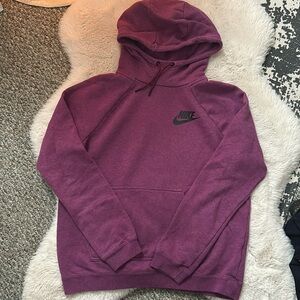 Purple Nike hoodie